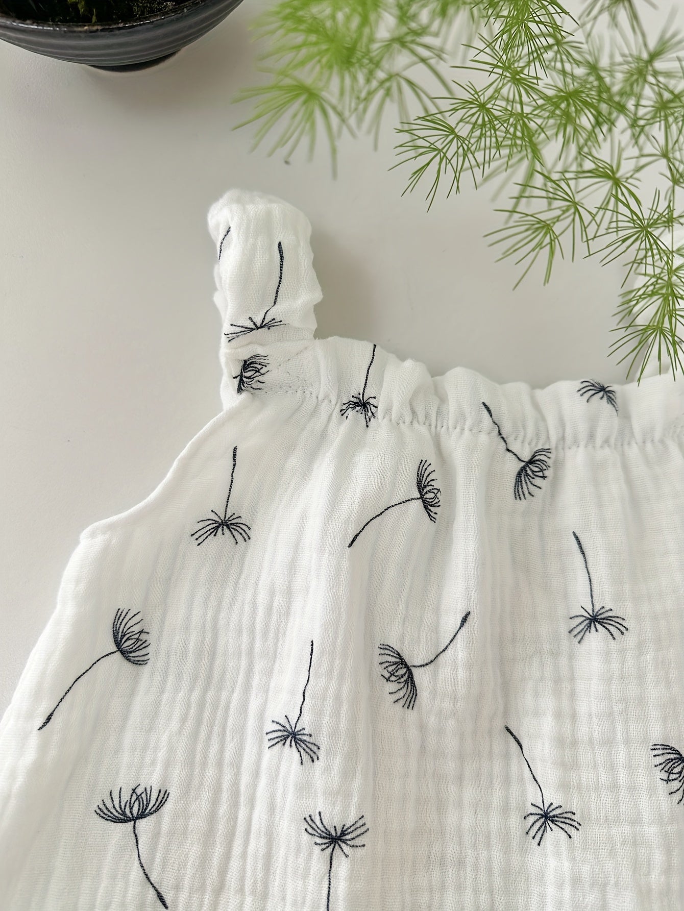 2pcs Baby Girl Cotton Summer Overalls Set - Lucy&Luna