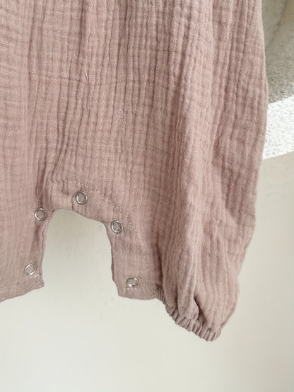 2pcs Baby Girl Cotton Summer Overalls Set - Lucy&Luna