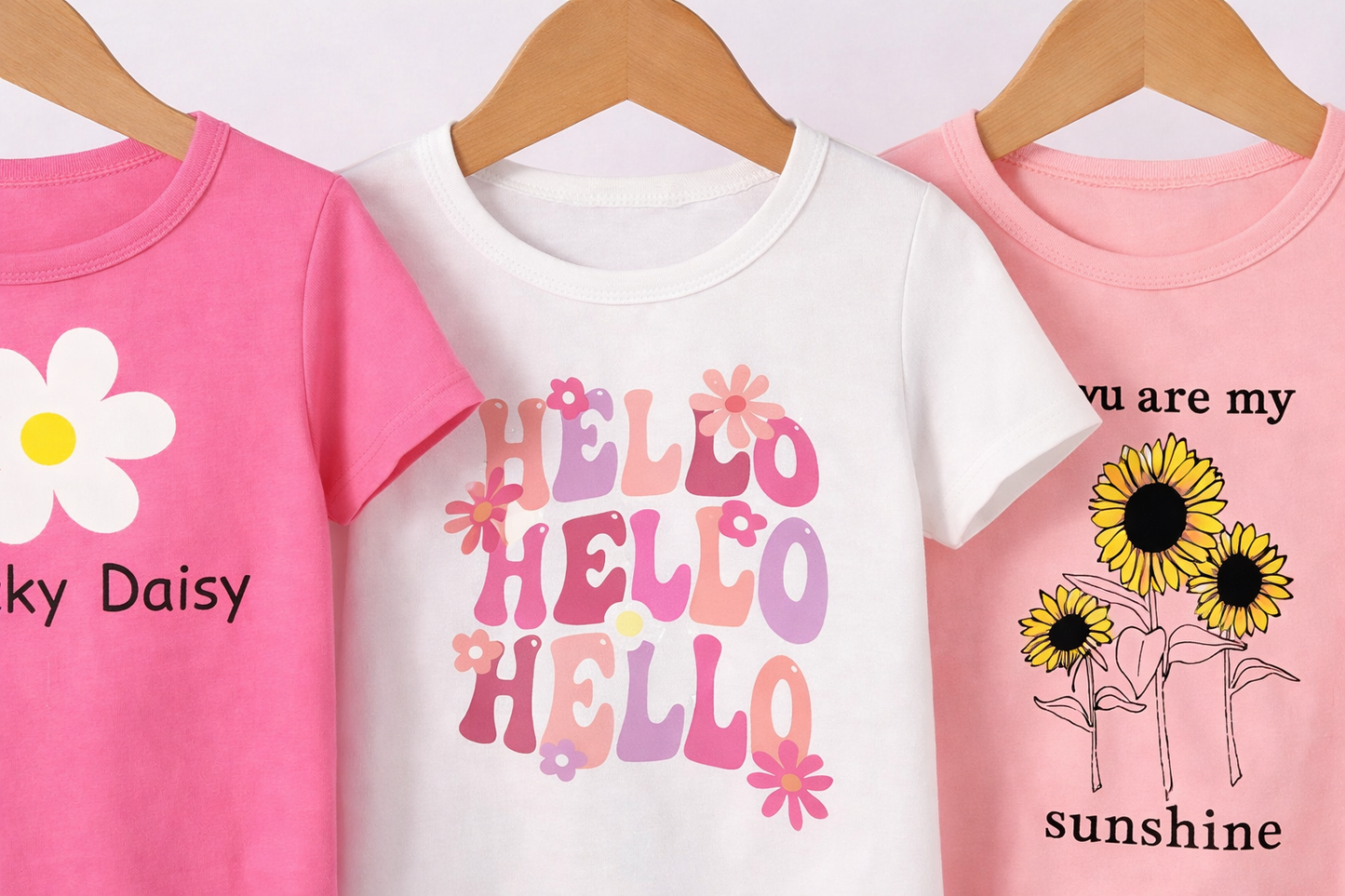 3-pack floral shirts