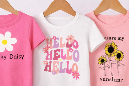 3-pack floral shirts