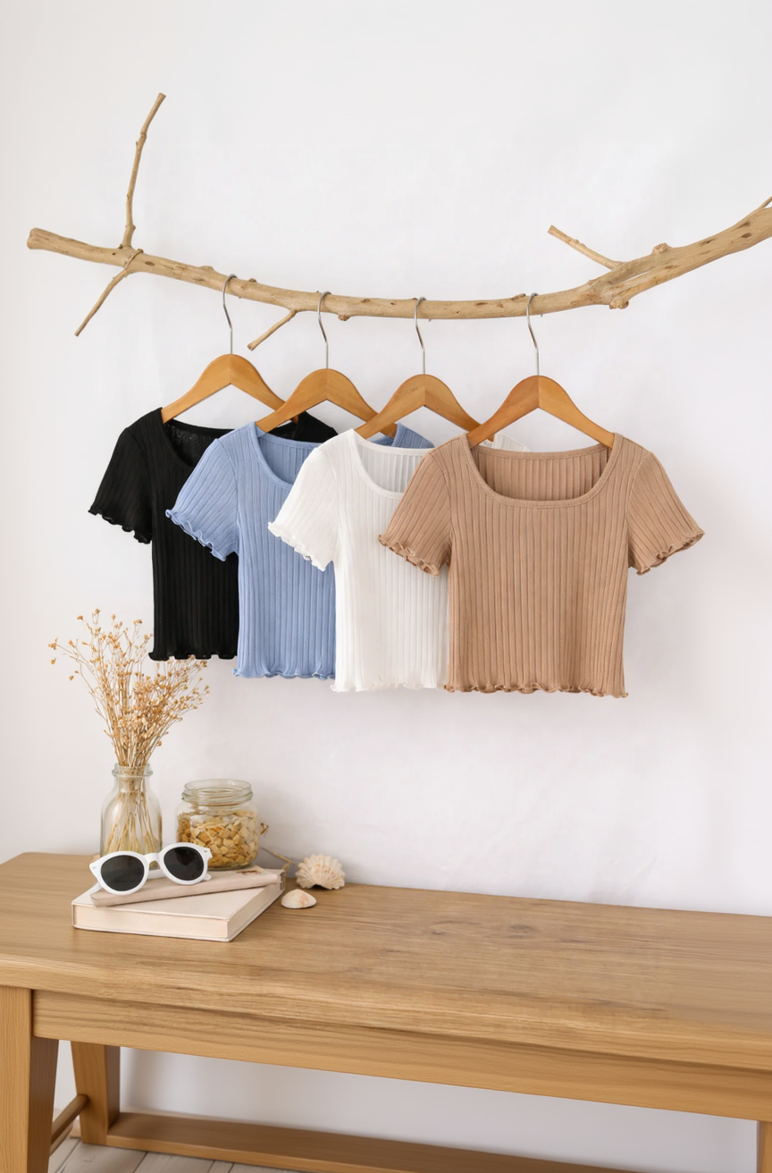 4 Pack Regular Short Sleeve Cotton T-Shirts