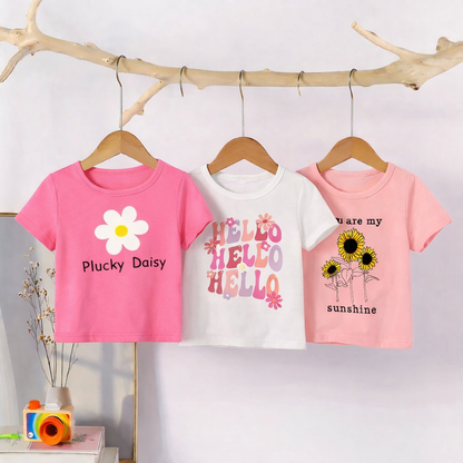 3-pack floral shirts