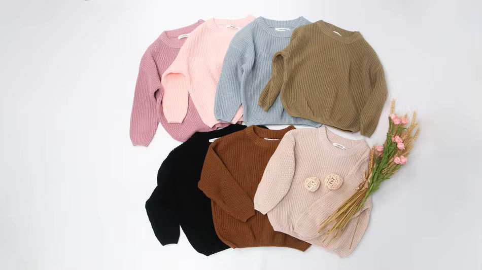 Knit Sweater Long Sleeve Pullover