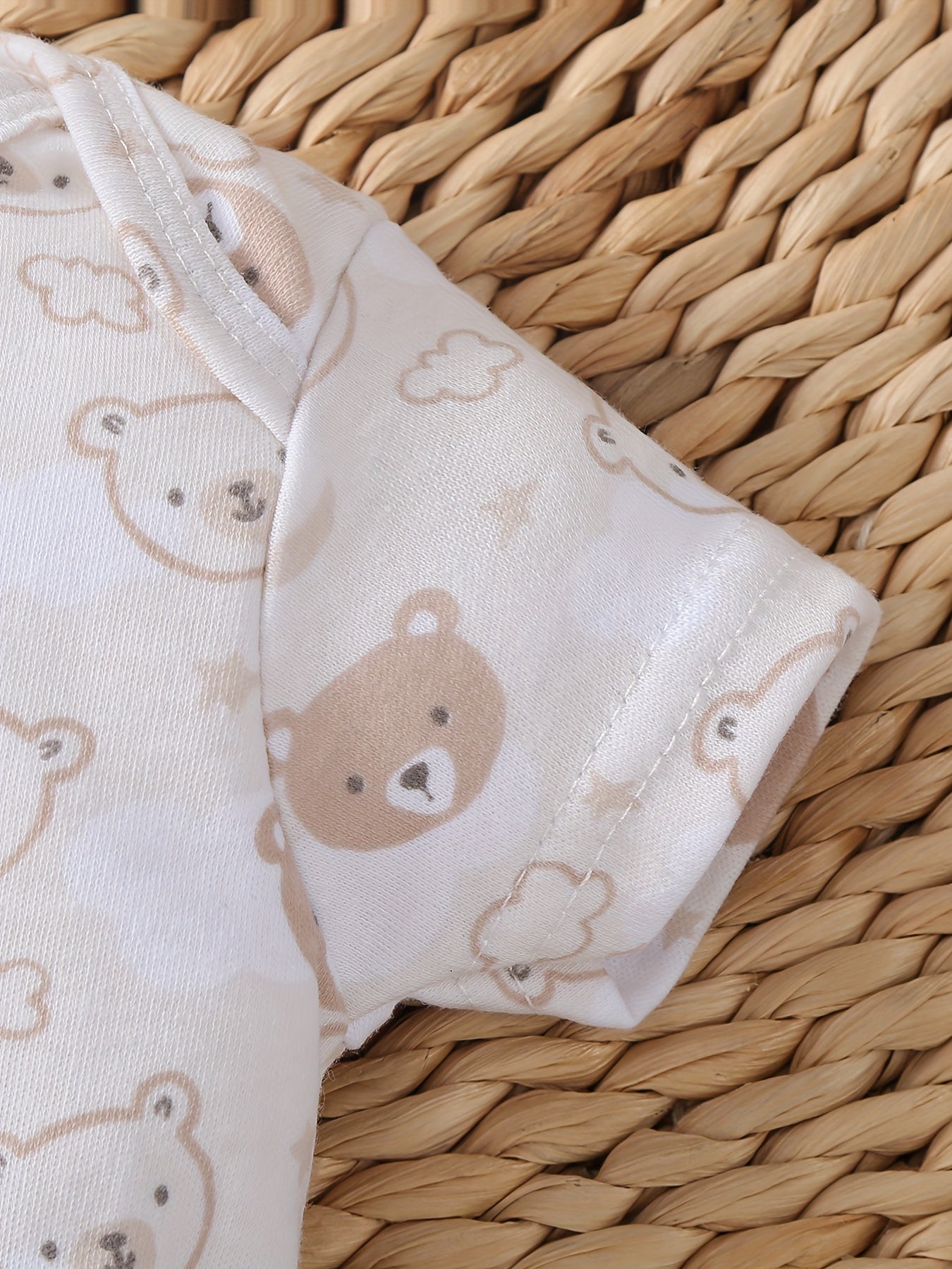 Adorable Baby Bear Romper Set - 3 Pieces - Lucy&Luna