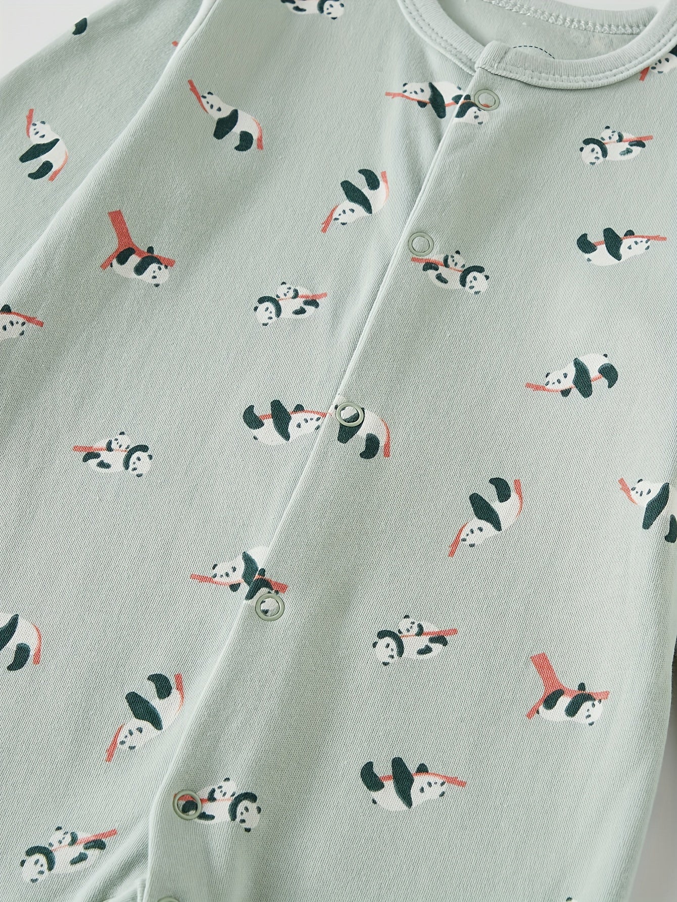 Baby Boy 3 - Pack Green Sleeve Cotton Bodysuits - Lucy&Luna