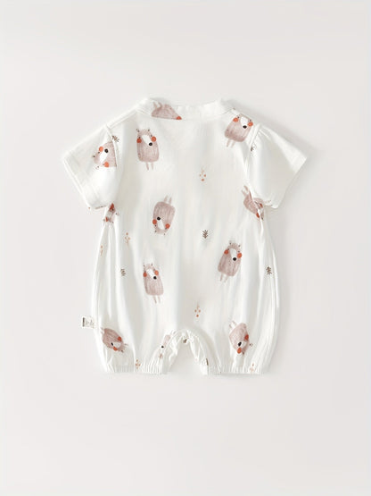 Bamboo Fiber Baby Romper 0 - 2 Years - Lucy&Luna