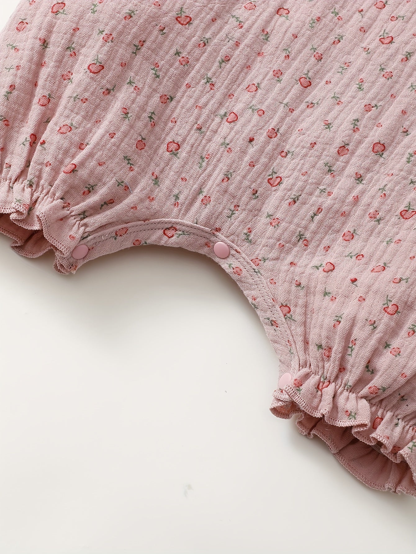 Charming Floral Girls' Summer Romper - Lucy&Luna