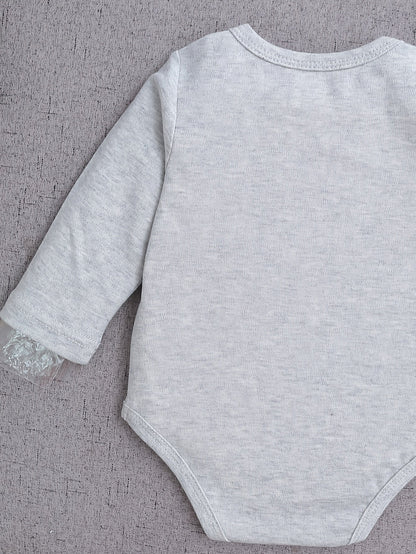 Cotton Cartoon Onesies for Baby Girls - 2 - Pack - Lucy&Luna