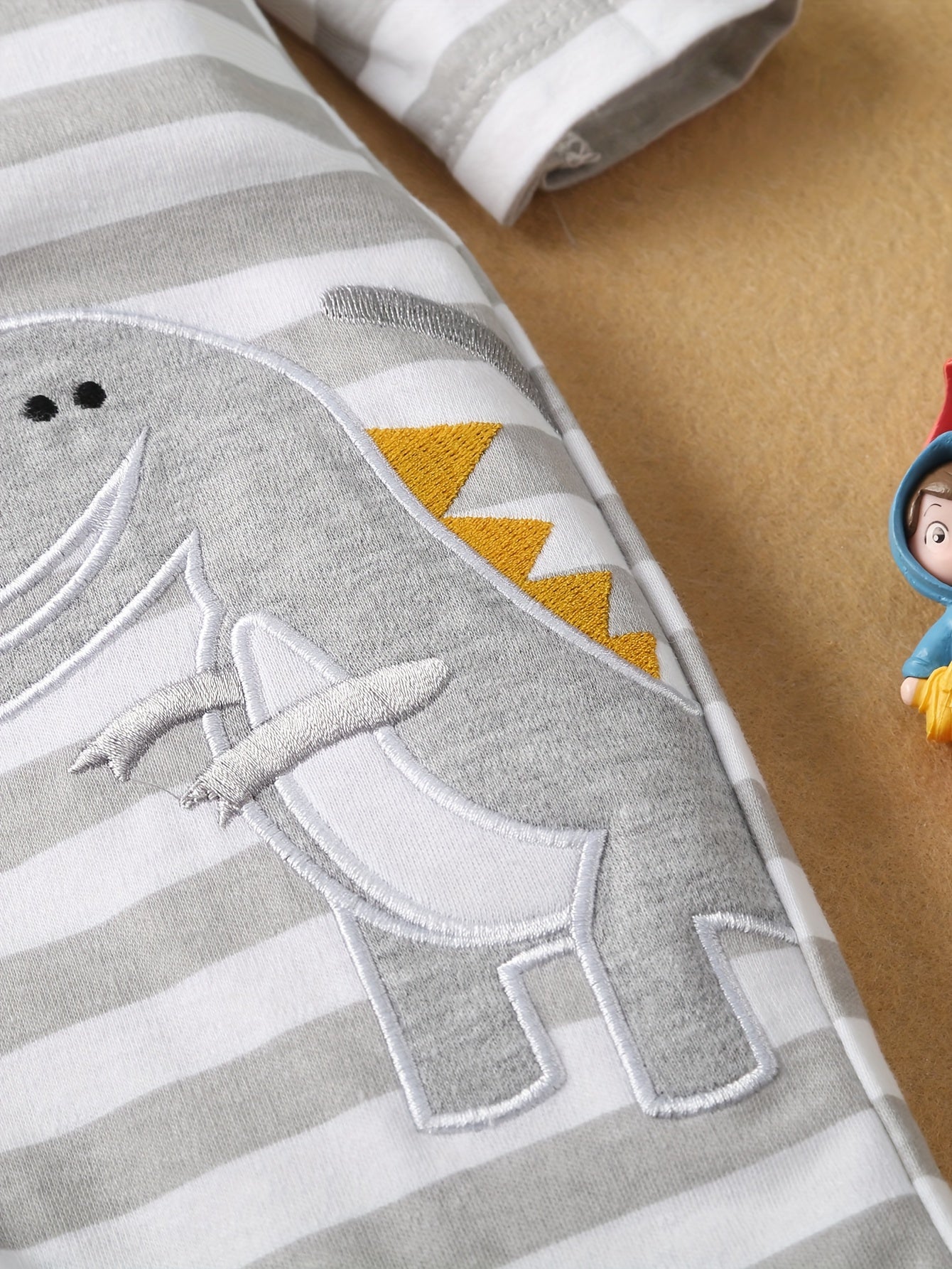 Cotton Dinosaur Print Baby Boys' Outfit Set - Lucy&Luna