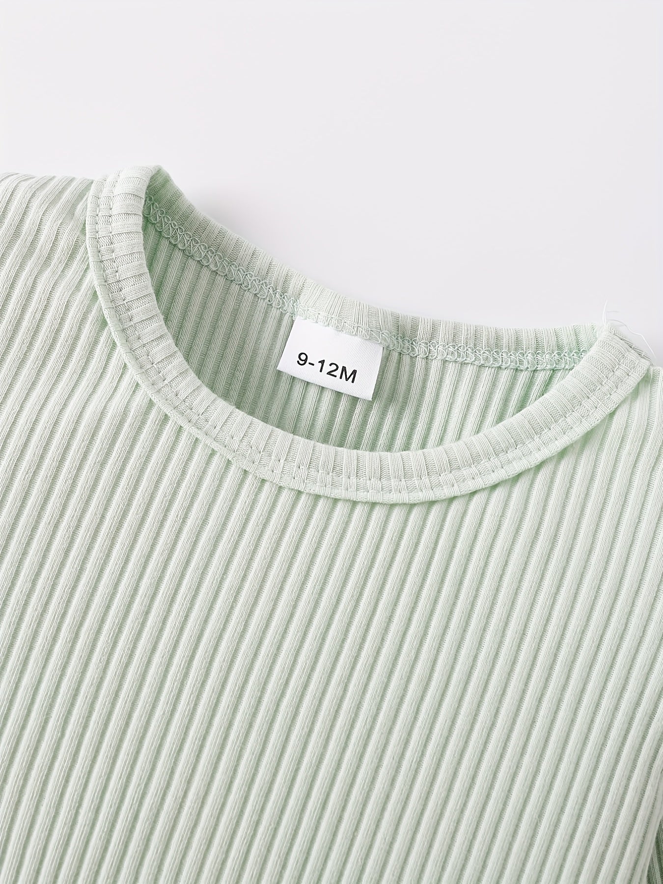 Cute Baby Girls Ruffle Rompers 4pcs Set - Lucy&Luna