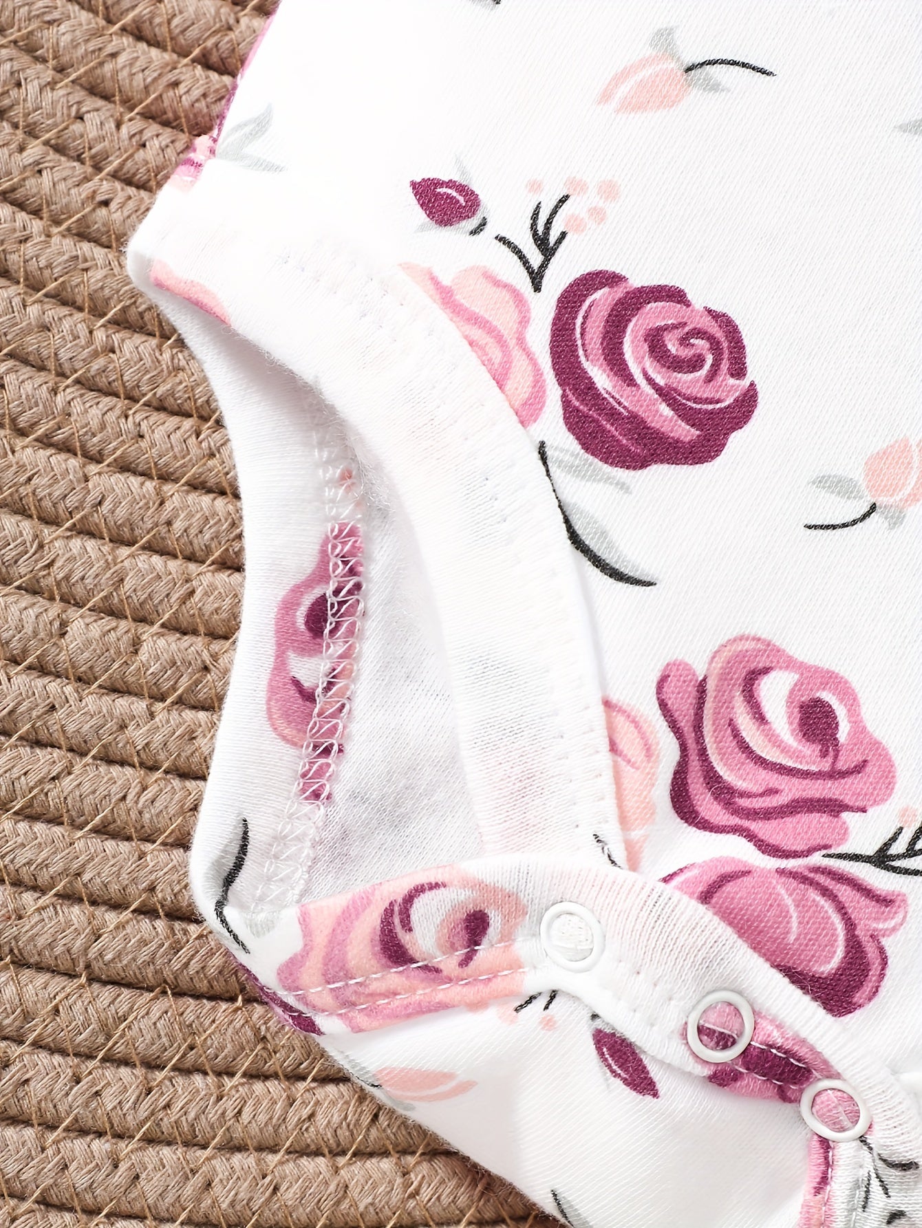 Cute Floral Baby Girl Jumpsuit Set - Lucy&Luna