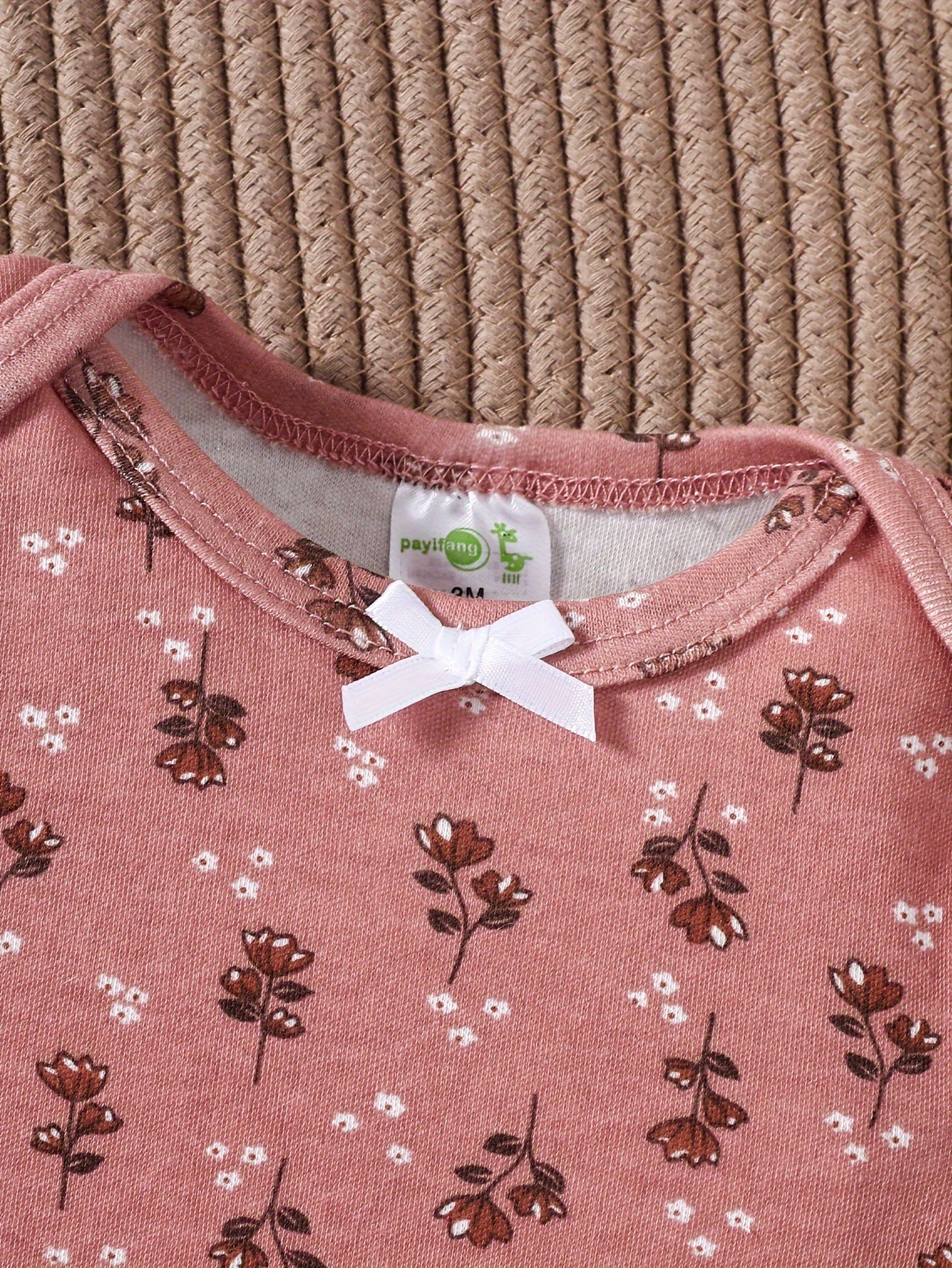 Cute Floral Baby Girl Jumpsuit Set - Lucy&Luna