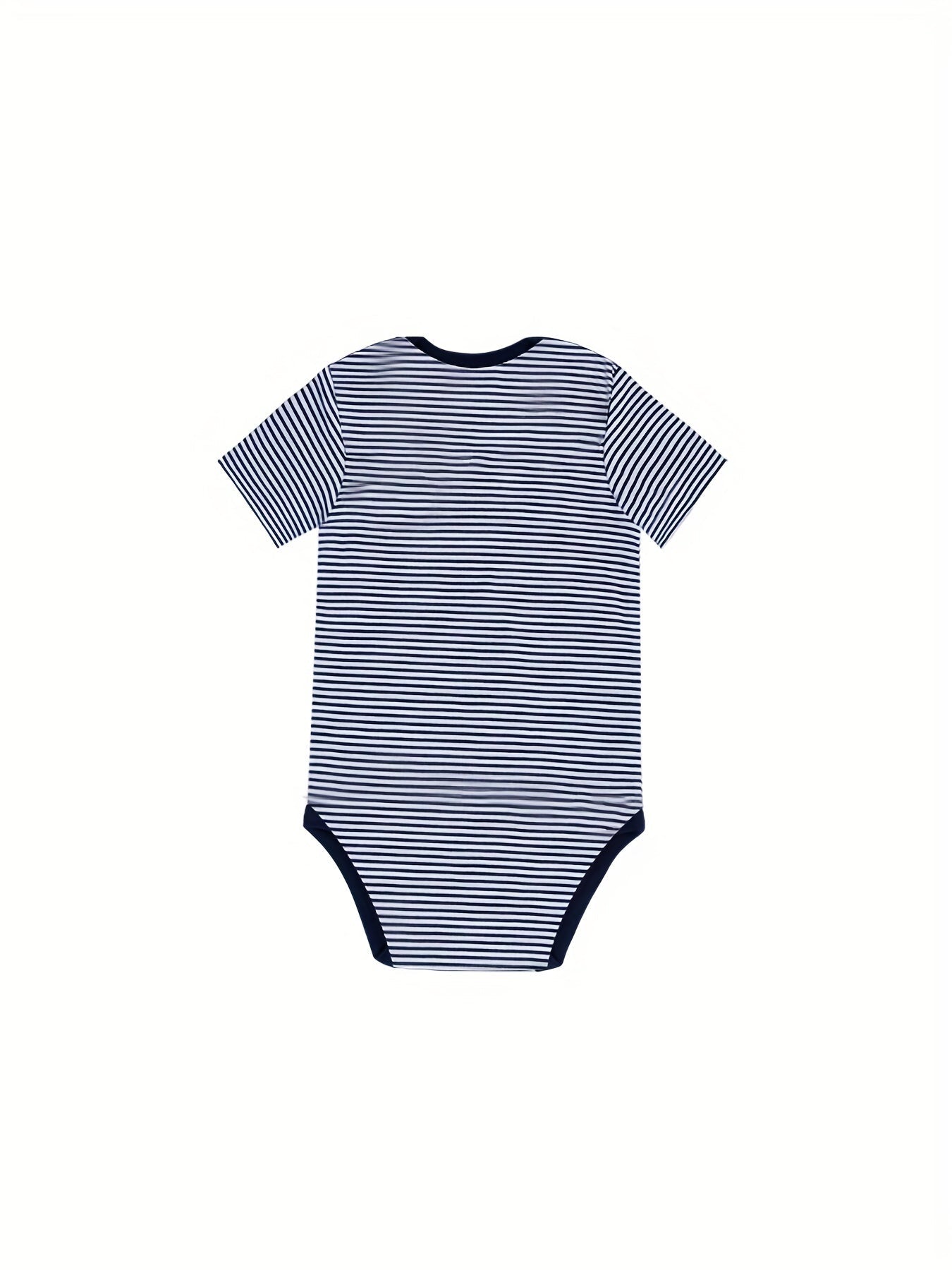 Cute Summer Striped Cotton Onesies for Boys - Lucy&Luna