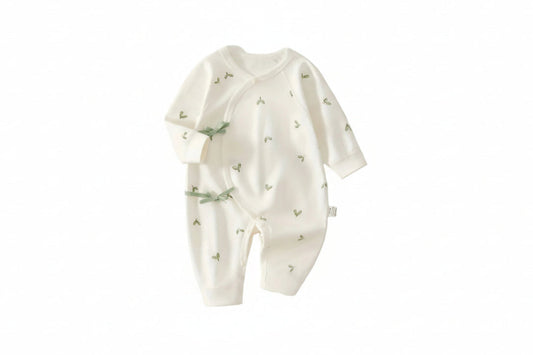 Floral Baby Onesies - 100% Cotton & Machine Washable - Lucy&Luna