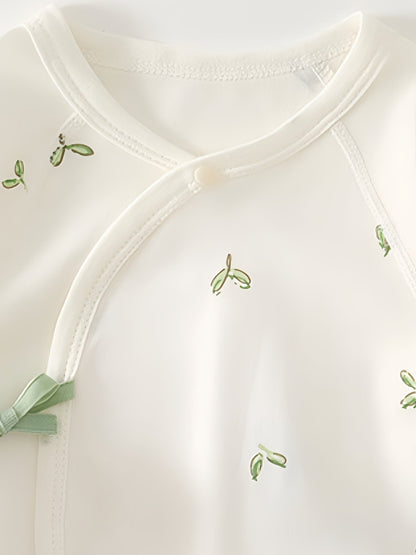 Floral Baby Onesies - 100% Cotton & Machine Washable - Lucy&Luna