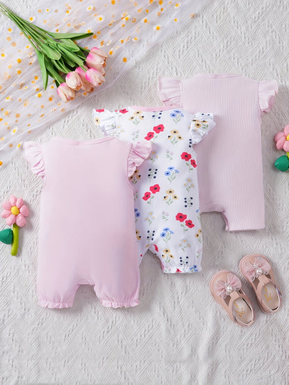 Infant Summer Swan 3 - Piece Outfit Set - Lucy&Luna