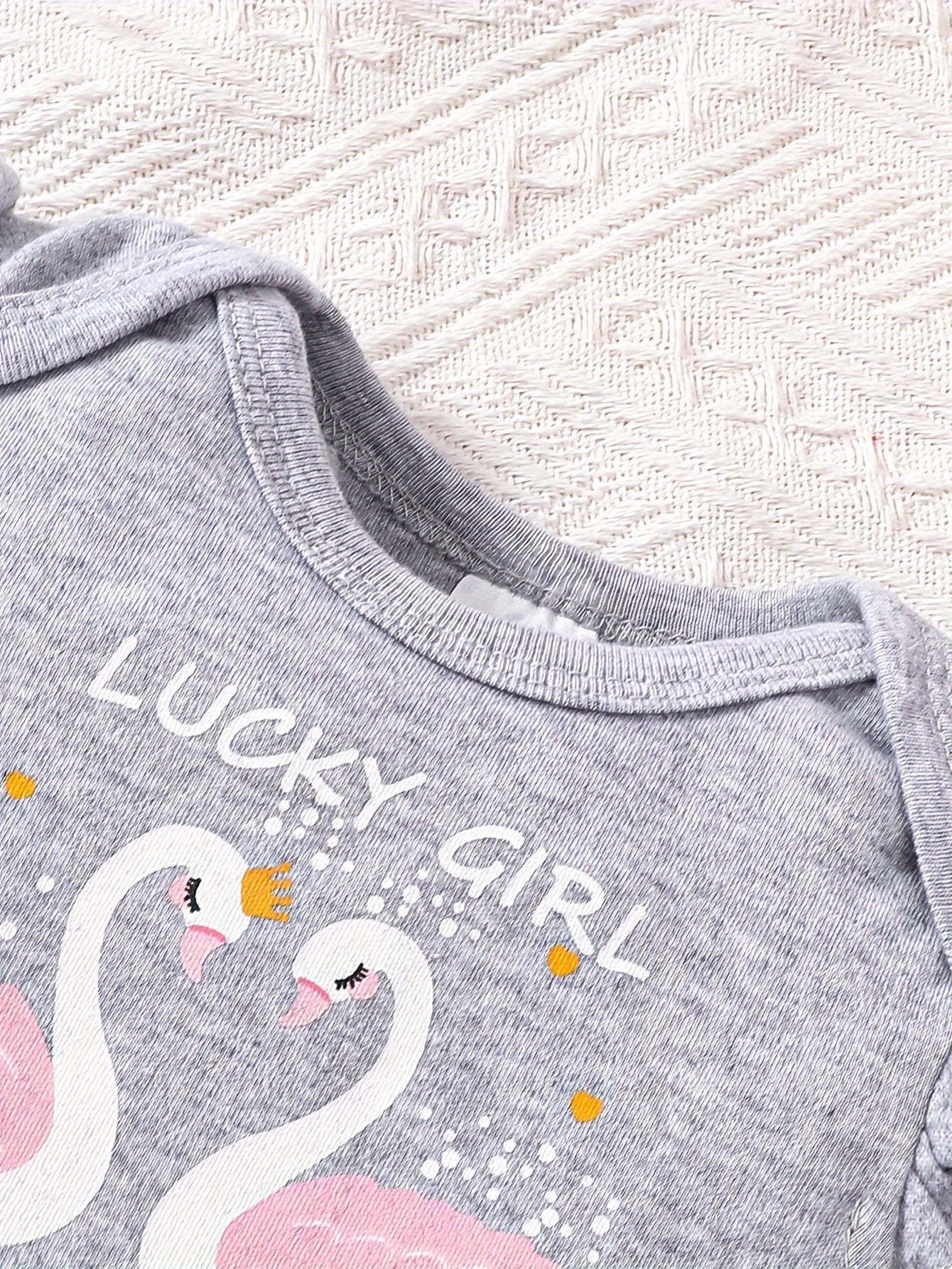 Infant Summer Swan 3 - Piece Outfit Set - Lucy&Luna