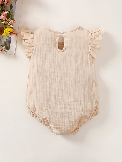 MOMMBABY Boho Floral Romper for Kids - Lucy&Luna