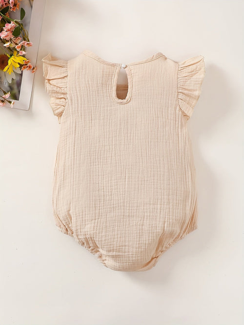 MOMMBABY Boho Floral Romper for Kids - Lucy&Luna