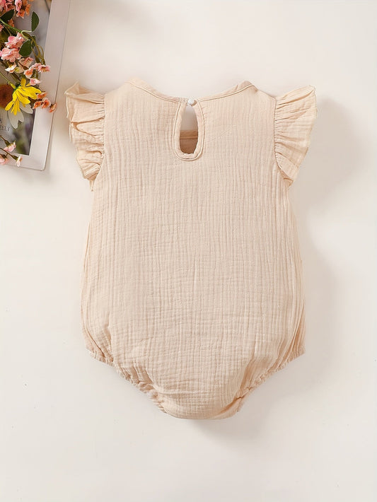 MOMMBABY Boho Floral Romper for Kids - Lucy&Luna