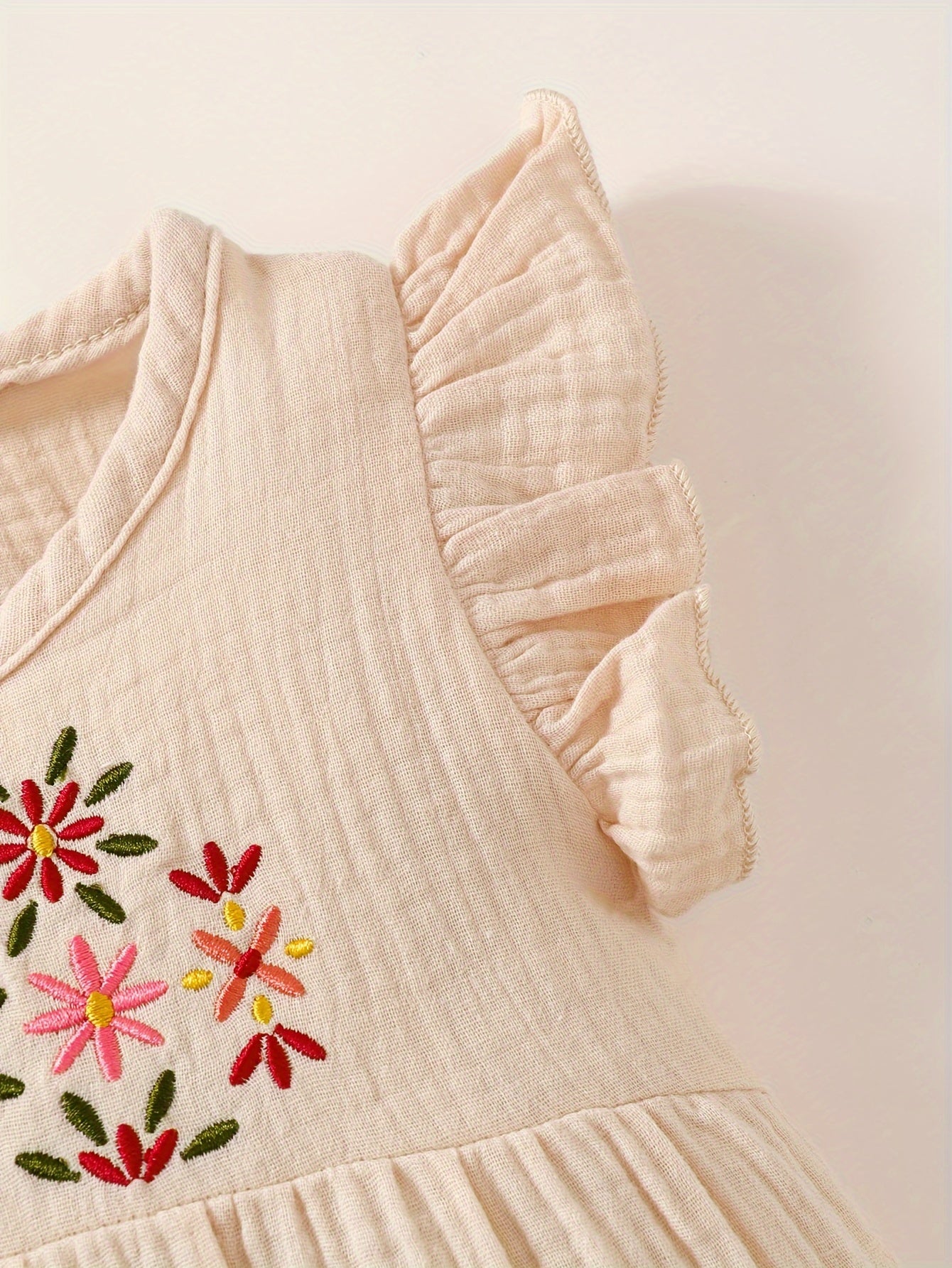 MOMMBABY Boho Floral Romper for Kids - Lucy&Luna