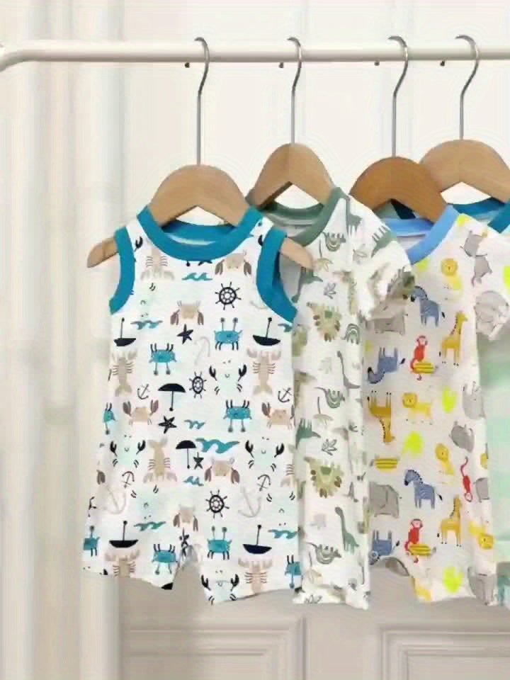 Newborn Baby Romper Set - 2 Pack, 3 - 9 Months - Lucy&Luna