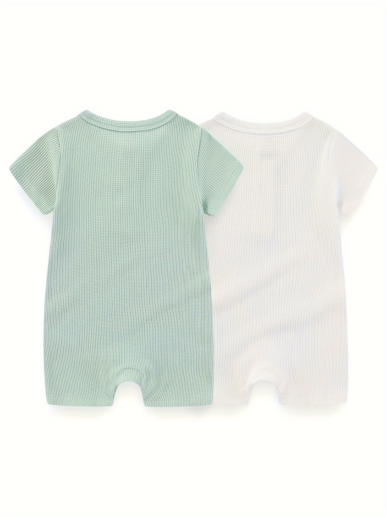 Soft Cotton Baby Bodysuits - Summer Essentials - Lucy&Luna