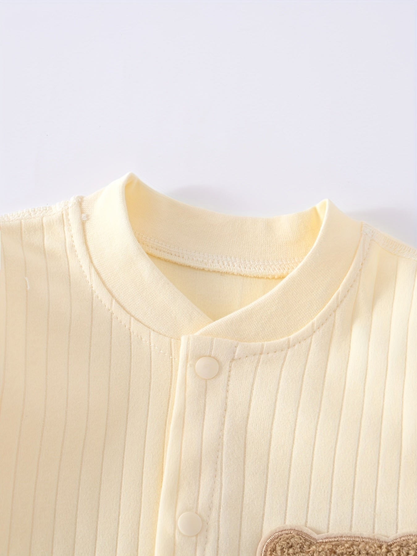 Soft Cotton Baby Onesie Set - 3pcs Bear Design - Lucy&Luna