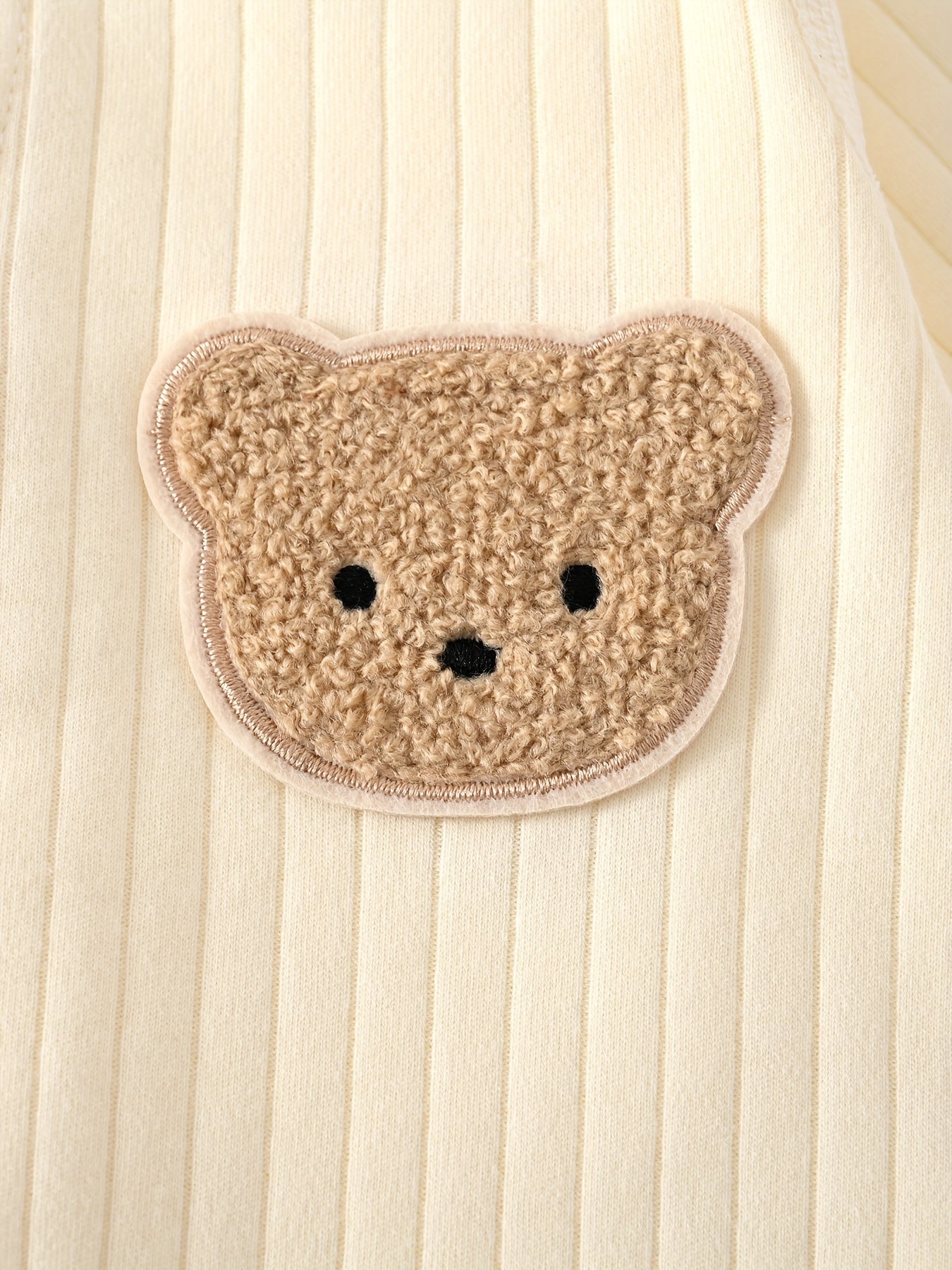 Soft Cotton Baby Onesie Set - 3pcs Bear Design - Lucy&Luna